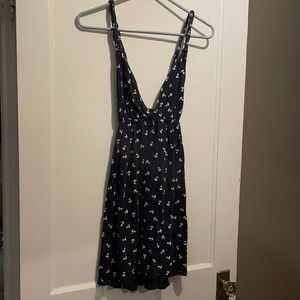 Anchor blue dress